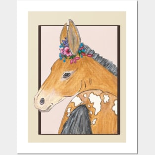 Baby mule Posters and Art